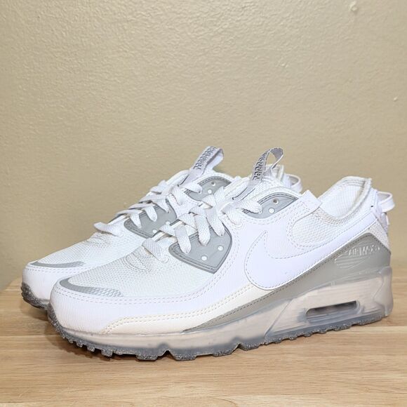 Nike Air Max 90 Terrascape Pure Triple White Shoes DQ3987-101 Men\'s Size 9 main image 7